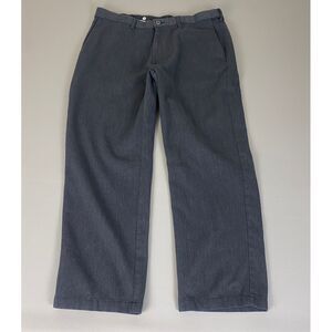 Haggar Classic‎ Fit Men's Dress Pants 38x30 (Fit 36x29) Charcoal Gray Trousers